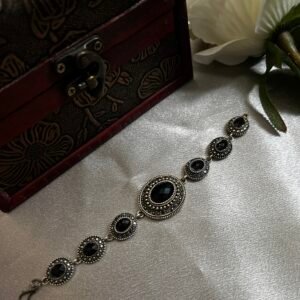 Oxidixed Black Bracelet